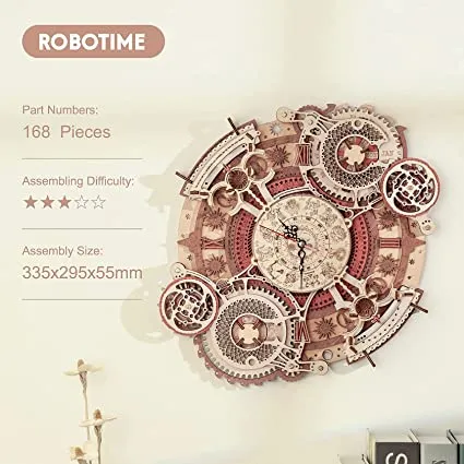 zegar-scienny-puzzle-3d-ukladanka-robotime-material-inny