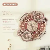 zegar-scienny-puzzle-3d-ukladanka-robotime-material-inny