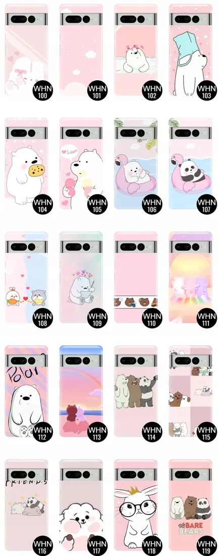 etui-do-google-pixel-7-pro-case-bare-bears-wzory