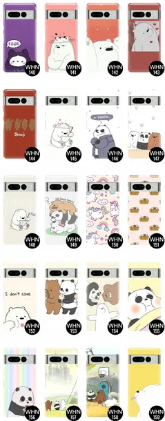 etui-do-google-pixel-7-pro-case-bare-bears-wzory-typ-plecki