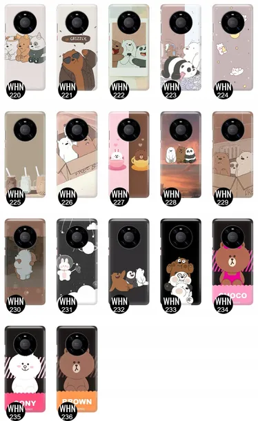 etui-do-huawei-mate-40-pro-plus-bare-bears-wzory-funkcje-pochlanianie-wstrzasow