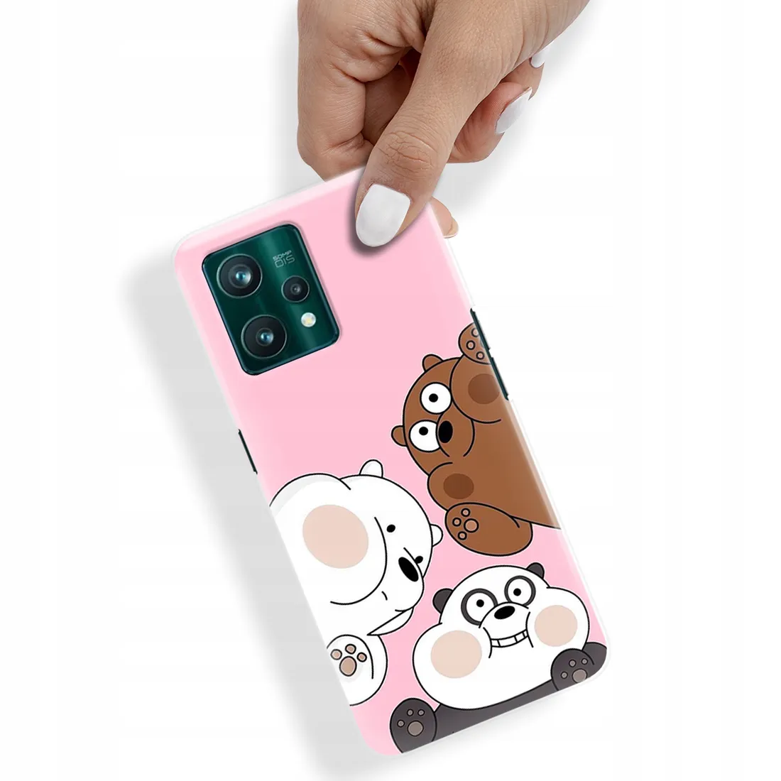 etui-do-realme-9-pro-plus-case-bare-bears-wzory