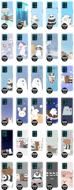 etui-do-realme-9-pro-plus-case-bare-bears-wzory-material-tworzywo-sztuczne