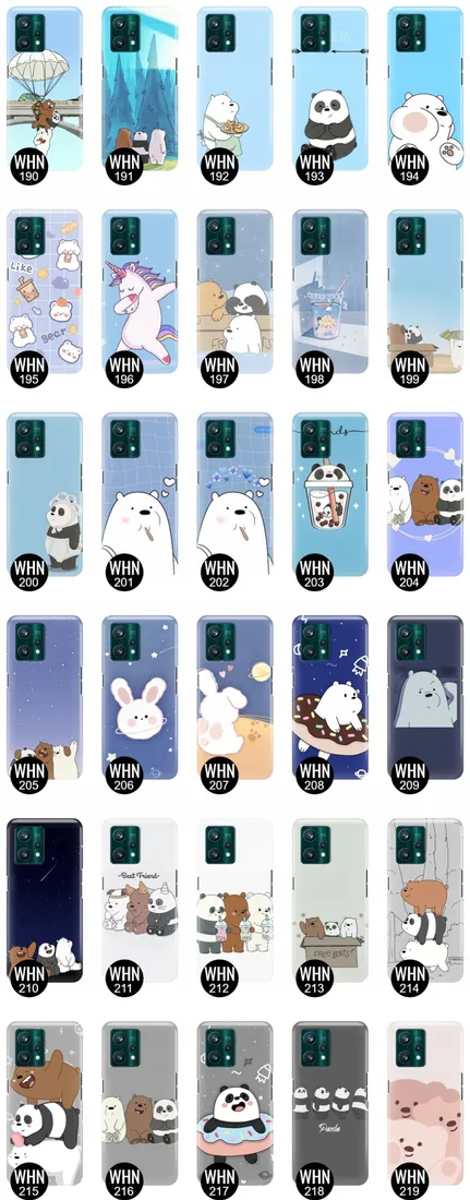 etui-do-realme-9-pro-plus-case-bare-bears-wzory