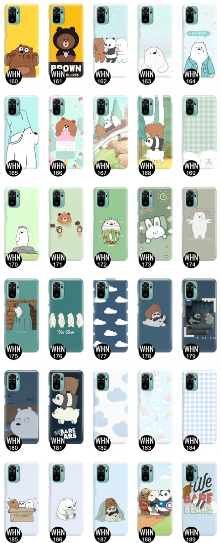 etui-do-xiaomi-redmi-note-10-we-bare-bears-wzory