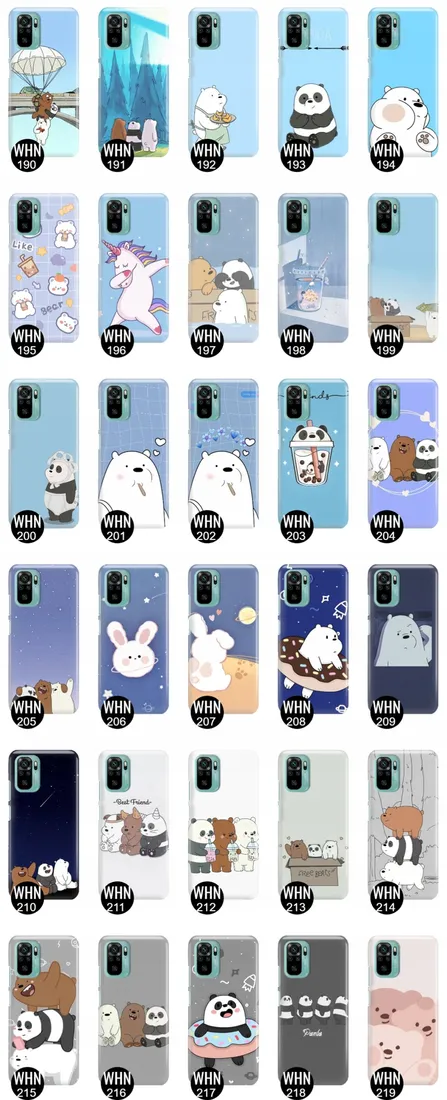 etui-do-xiaomi-redmi-note-10-we-bare-bears-wzory