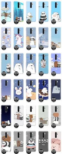 etui-do-xiaomi-redmi-note-8-pro-bare-bears-wzory-material-tworzywo-sztuczne