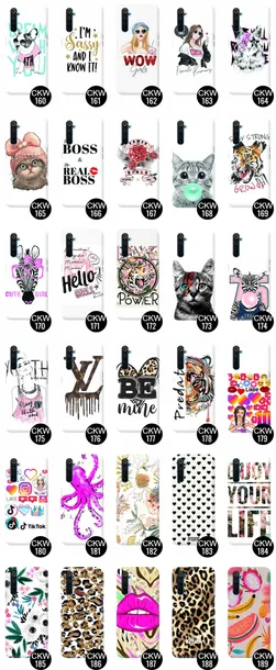 etui-grube-2mm-do-realme-6-pro-case-spring-wzory-kolor-wielokolorowy
