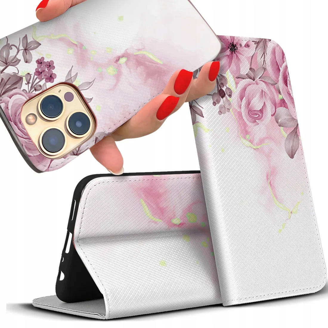 etui-magnet-do-motorola-g13-flower-spring-full-wz