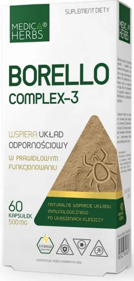 Borello Rakes BORELLO COMPLE-3 BORELIOZA KLESZCZE 60KAPS – 146193883 - ERLI.pl