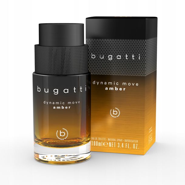 Фото - Чоловічі парфуми Bugatti Dynamic Move amber woda toaletowa 100 ml 