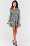 awama-sukienka-model-a470-black-white-pattern-s-stan-nowy