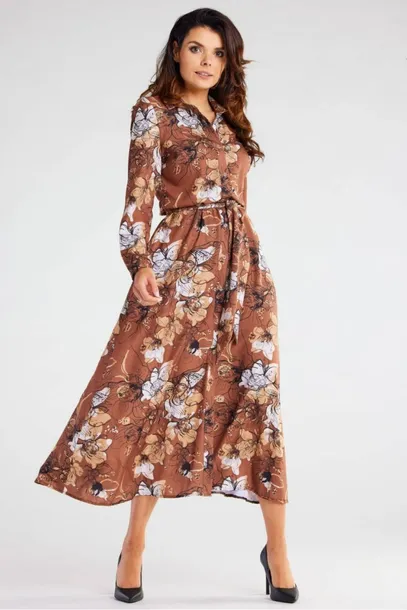 awama-sukienka-model-a467-brown-pattern-l