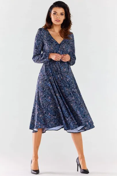 awama-sukienka-model-a466-navy-pattern-m-rozmiar-inny