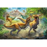 puzzle-160-walczace-tyranozaur-marka-trefl