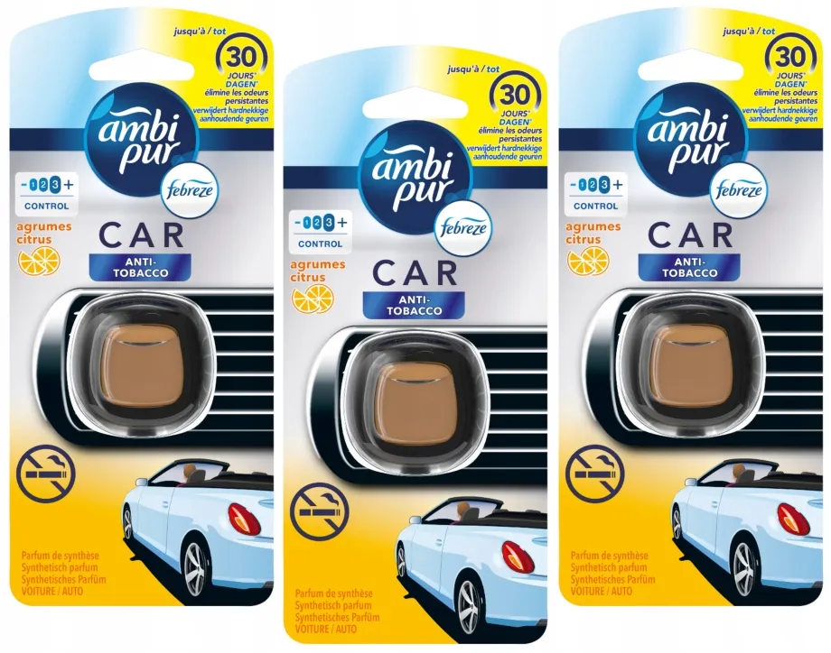Ambi Pur Car Zapach Samochodu Anti Tobacco Citrus – 146273954