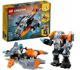 lego-creator-cyberdron-31111-stan-nowy-certyfikaty-opinie-atesty-ce