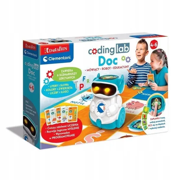 edukacyjny-robot-doc-clementoni-50730-material-inny