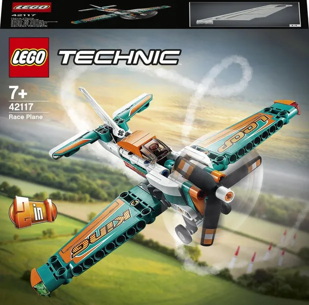 lego-technic-42117-samolot-wyscigowy-stan-nowy-bohater-brak