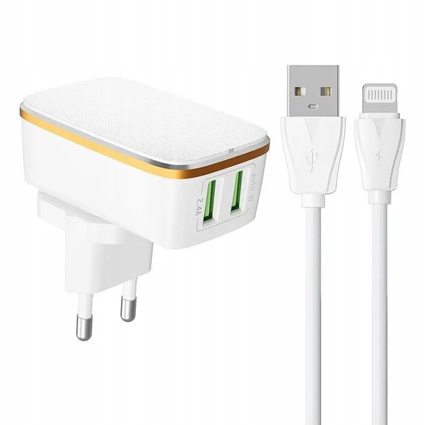 szybka-ladowarka-sieciowa-2xusb-kabel-lightning-marka-uniwersalna