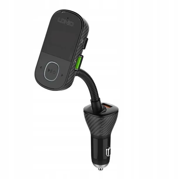 ldnio-transmiter-fm-bt-2usb-usb-c-kabel-lightning-model-c705q