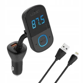 ldnio-transmiter-fm-bt-2usb-usb-c-kabel-lightning