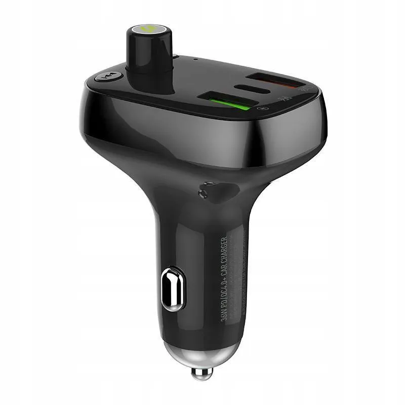 ldnio-transmiter-fm-bt-2usb-usb-c-kabel-lightning-stan-nowy