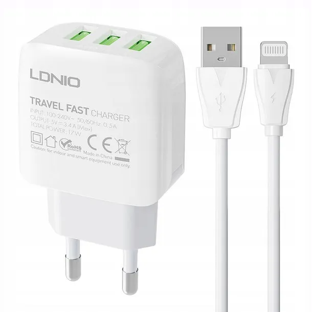 szybka-ladowarka-sieciowa-3xusb-kabel-lightning-zlacza-inne