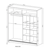 szafa-przesuwna-wiki-200-cm-stan-nowy