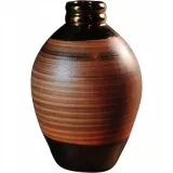 wazon-brazowy-pekaty-21-cm