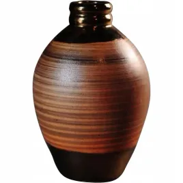 wazon-brazowy-pekaty-21-cm