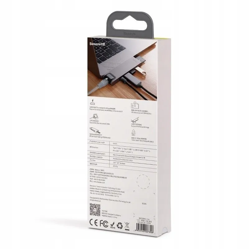 baseus-adapter-markowy-hub-macbook-7w1-usb-c-3-0-stan-nowy