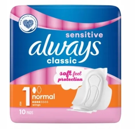 always-classic-sensitive-normal-podpaski-10-sztuk