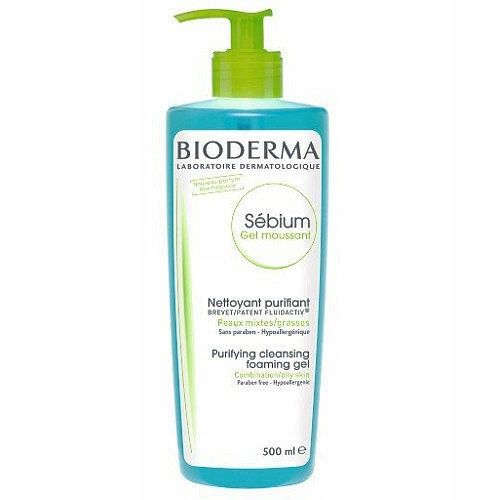 Zdjęcia - Produkt do mycia twarzy i ciała ZEL Bioderma Sebium moussant, antybakteryjny żel do mycia twarzy, 500ml 