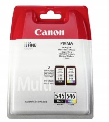 Canon, Tusz PG-545/CL546, Kolor I Czarny - ERLI.pl