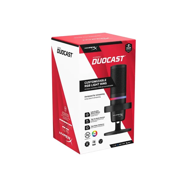 mikrofon-hyperx-duocast-stan-nowy