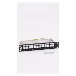 netrack-patchpanel-keystone-10-12p-ftp