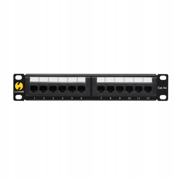 netrack-patchpanel-10-12p-kat-5e-utp-stan-nowy
