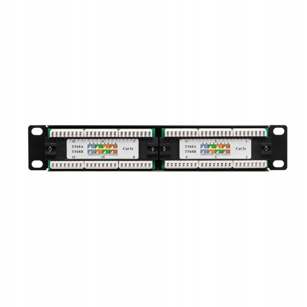 netrack-patchpanel-10-12p-kat-5e-utp