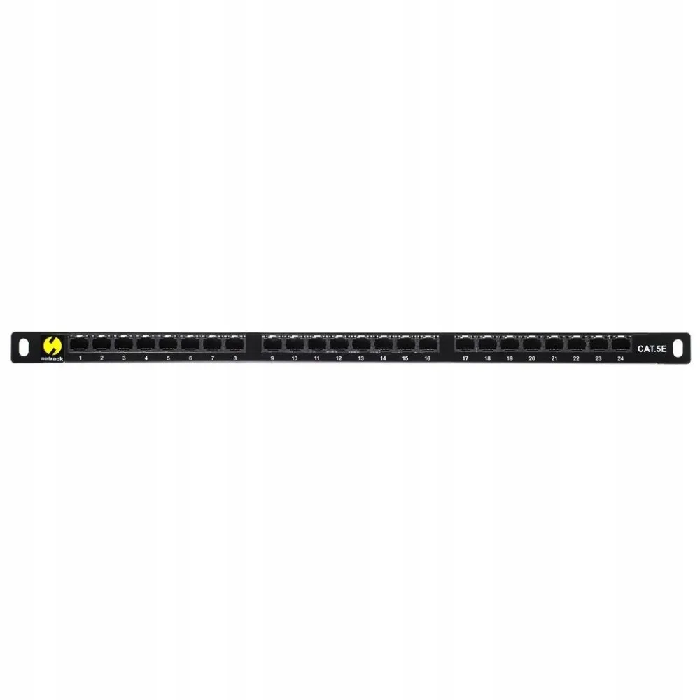 netrack-patchpanel-19-24-porty-kat-5e-utp-05u