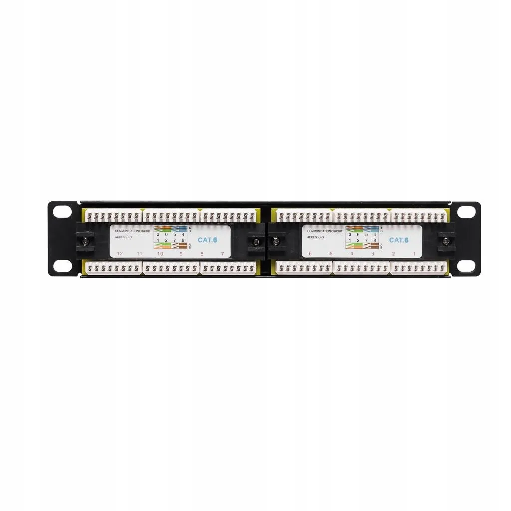 patch-panel-rack-10-1u-12-port-kat-6-utp-netrack-czarny-patcpanel-stan-nowy