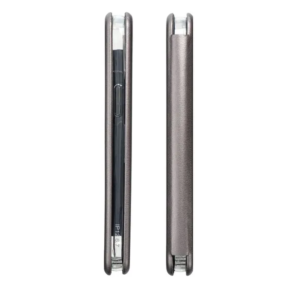 kabura-book-forcell-elegance-do-iphone-14-plus-stalowy-typ-kabura