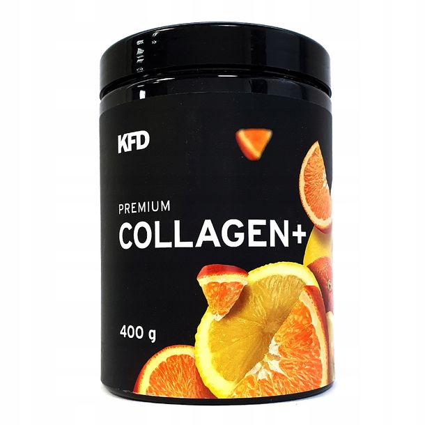 Zdjęcia - Witaminy i składniki mineralne KFD Nutrition KFD Premium Collagen+ 400g Pomarańczowo-Cytrynowy 