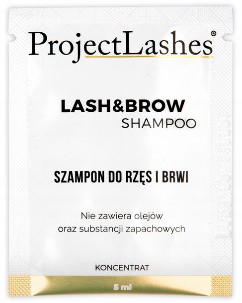 Фото - Накладні вії ﻿SZAMPON DO RZĘS ProjectLashes KONCENTRAT 5 ml