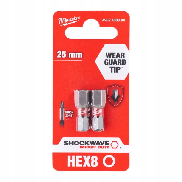 bit-shockwave-hex-8-25mm-2szt-milwaukee