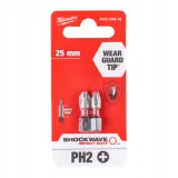 bit-shockwave-ph2-25mm-2szt-milwaukee