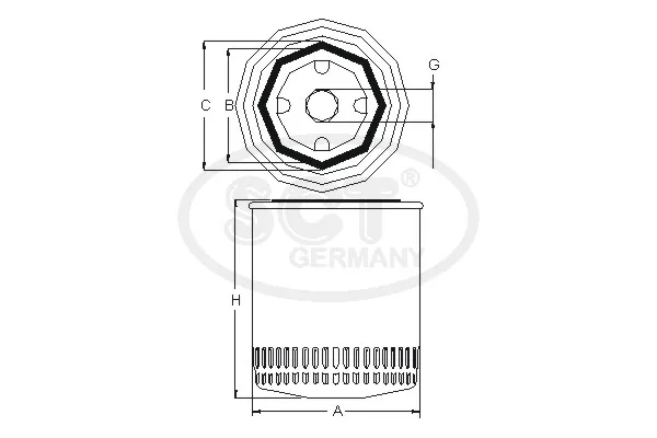 filtr-oleju-producent-czesci-sct-germany