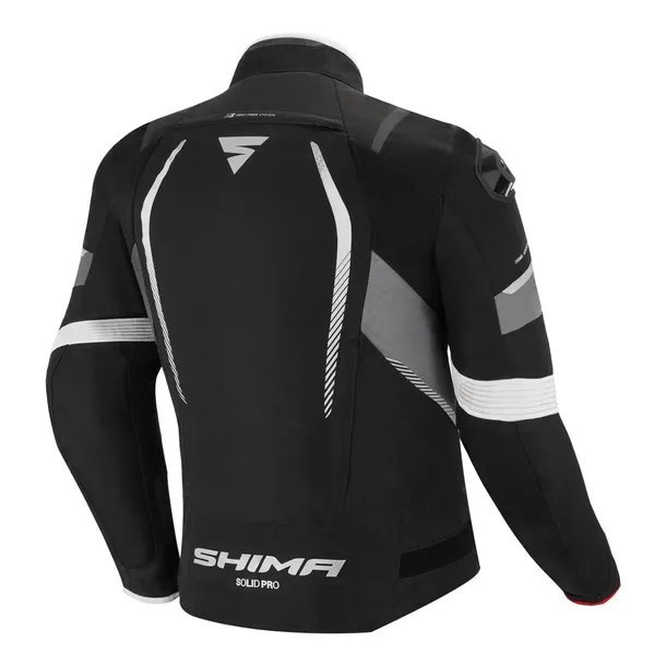 kurtka-tekstylna-shima-solid-black-czarny-gratisy-stan-nowy