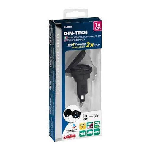 ladowarka-lampa-din-tech-1xusb-stan-nowy