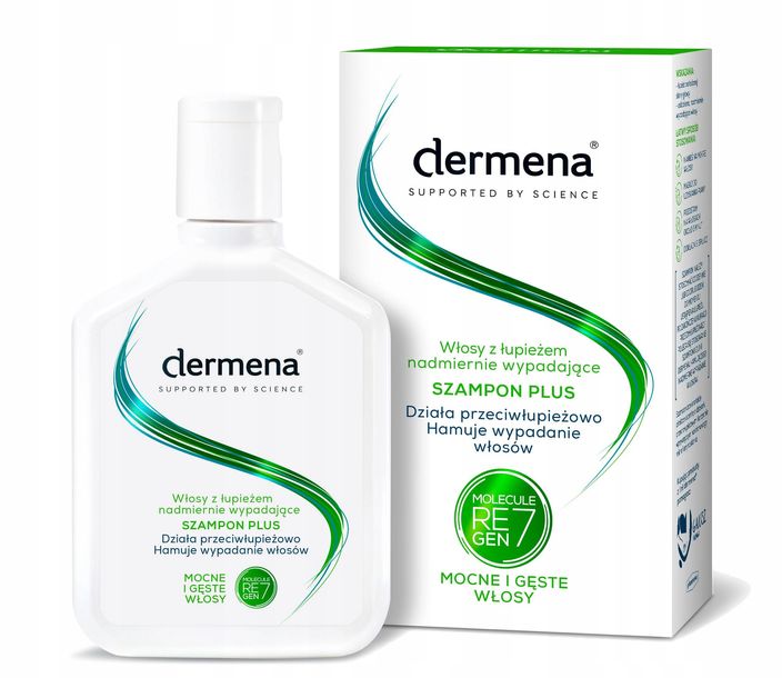 Фото - Шампунь ﻿Dermena Plus, Szampon przeciwłupieżowy, 200 ml